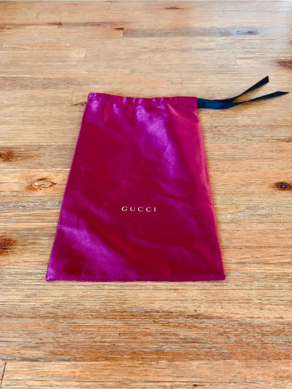 Gucci Clear Crystal Frame Eyeglasses with Burgundy Case and Pouch